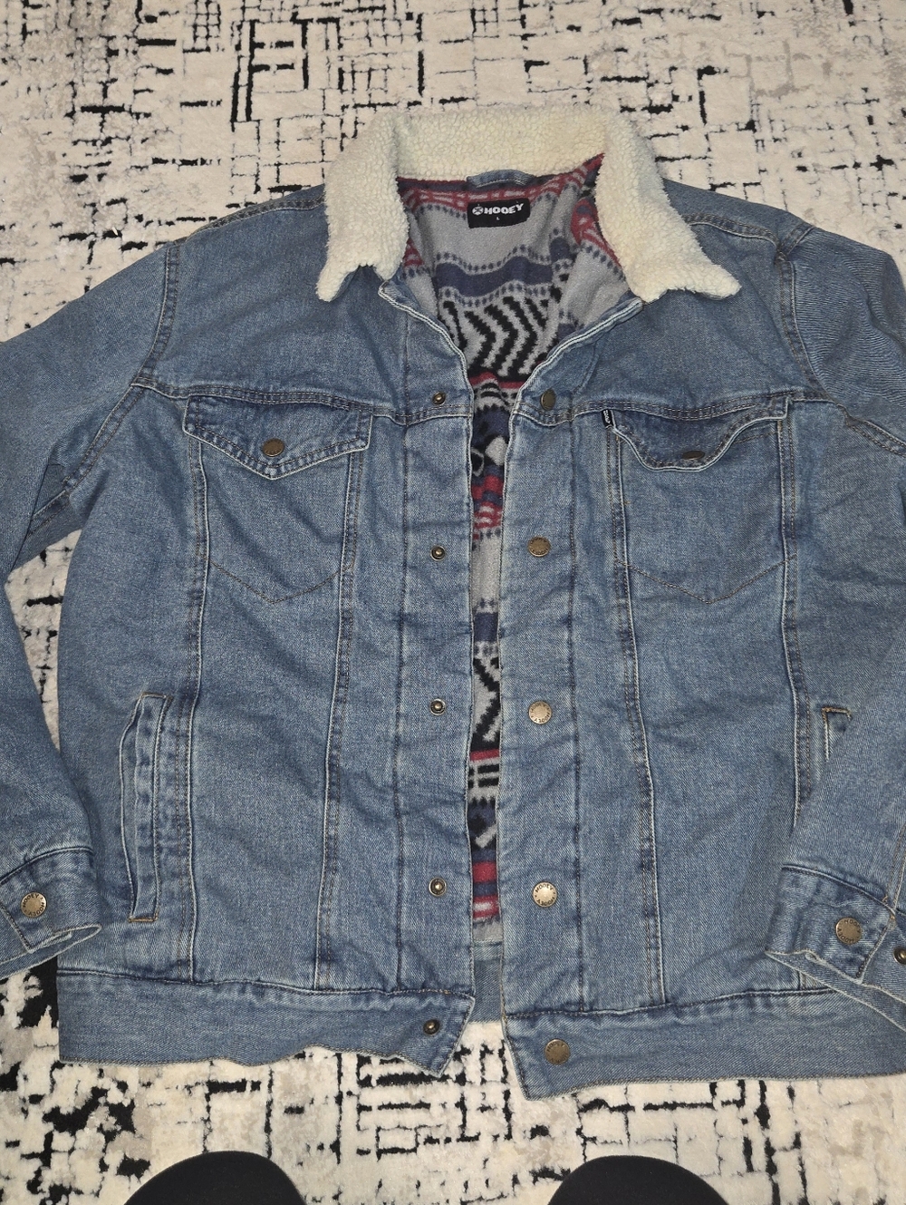 Hooey Demim Jacket Mens Size L